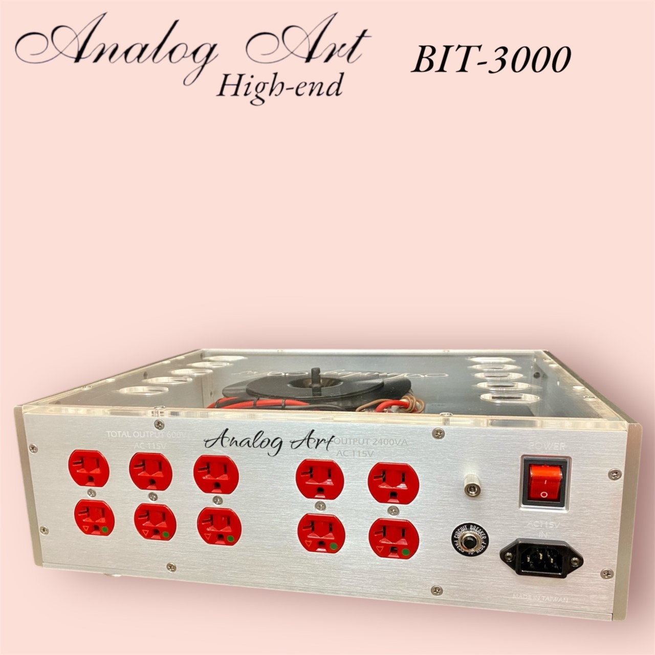Bit-3000家用音響專屬平衡式隔離變壓器